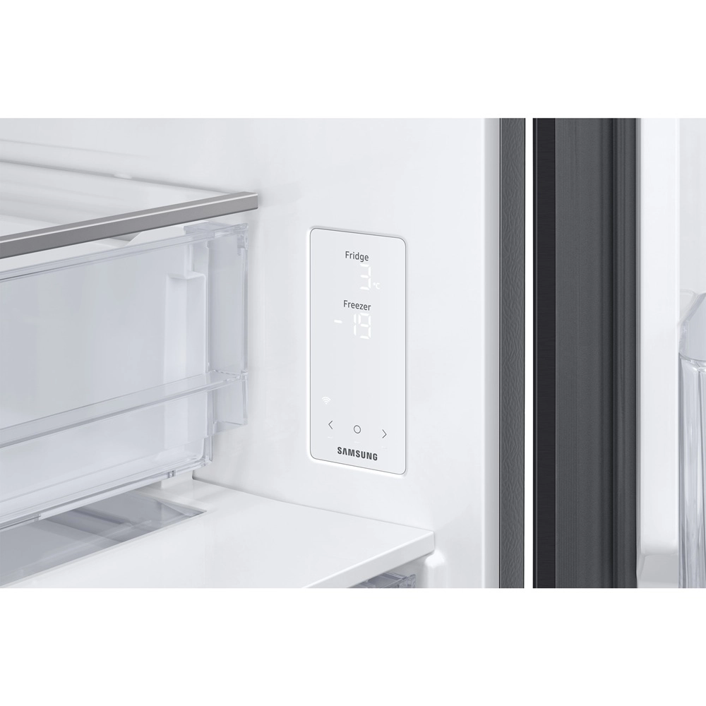 Samsung RB53DG703DB1EO kombinovani frižider, No Frost, (370+168)l, D, 759x2030x711, Crni