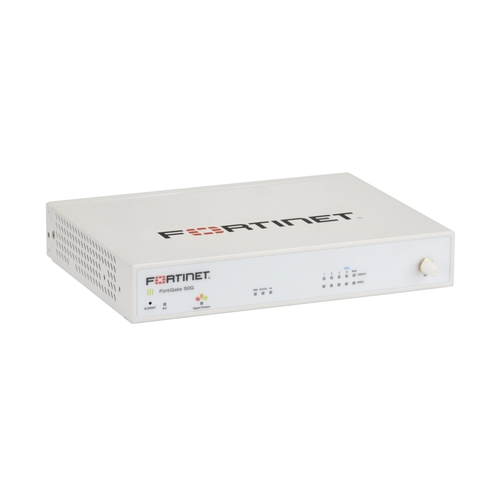 FortiGate-50G 5 x GE RJ45 ports (including 4 xInternal Ports, 1 x WAN Ports)