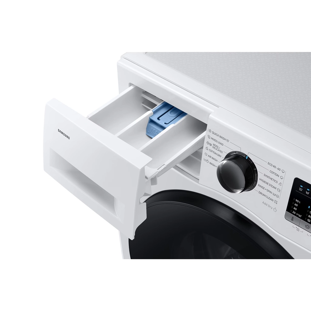 Samsung WD80HG4U04BELE veš mašina (kombinovana), 8kg + 6kg, 1400 ob/min, 600 x 850 x 590
