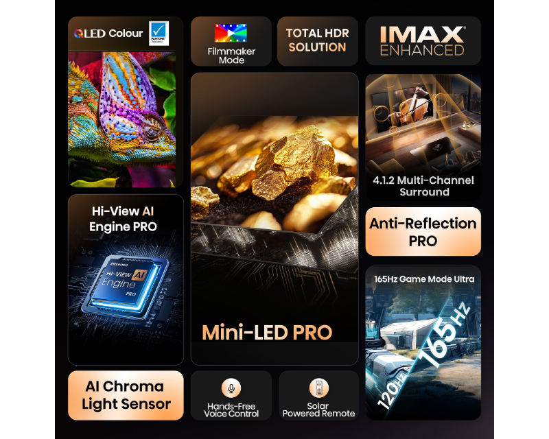 100 inča 100U8Q ULED Mini-LED 4K UHD Smart TV