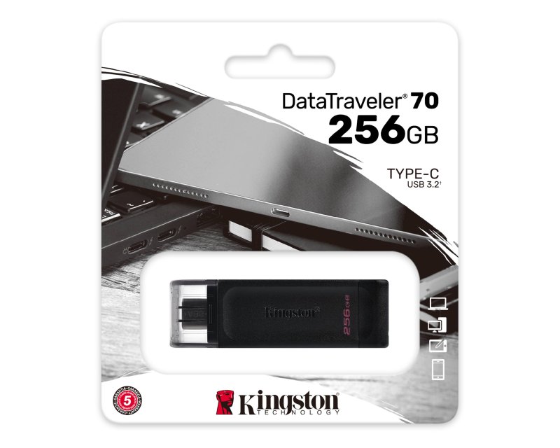 256GB DataTraveler USB-C flash DT70/256GB