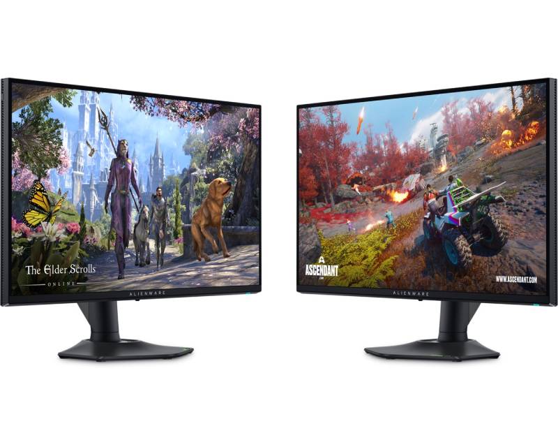 27 inch AW2725QF 4K IPS 180Hz G-Sync Alienware Dual-Resolution Gaming monitor