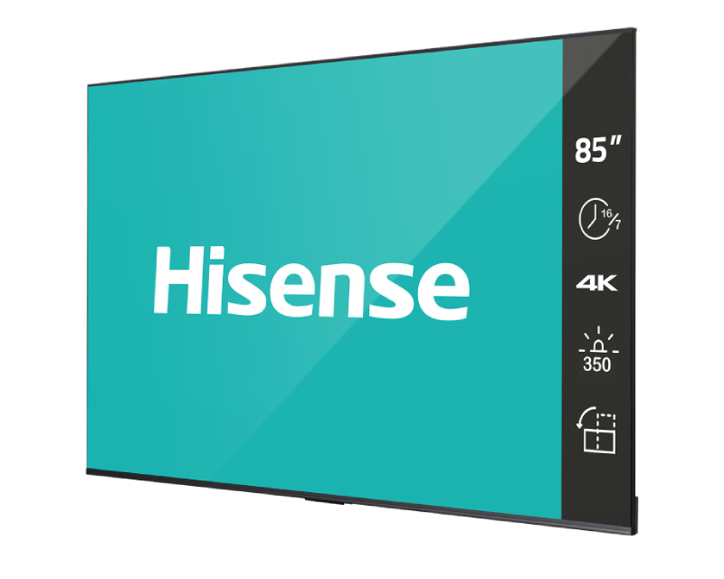 85 inča 85DP30FE 4K UHD 350 nita Digital Signage Display - 16/7 Operation