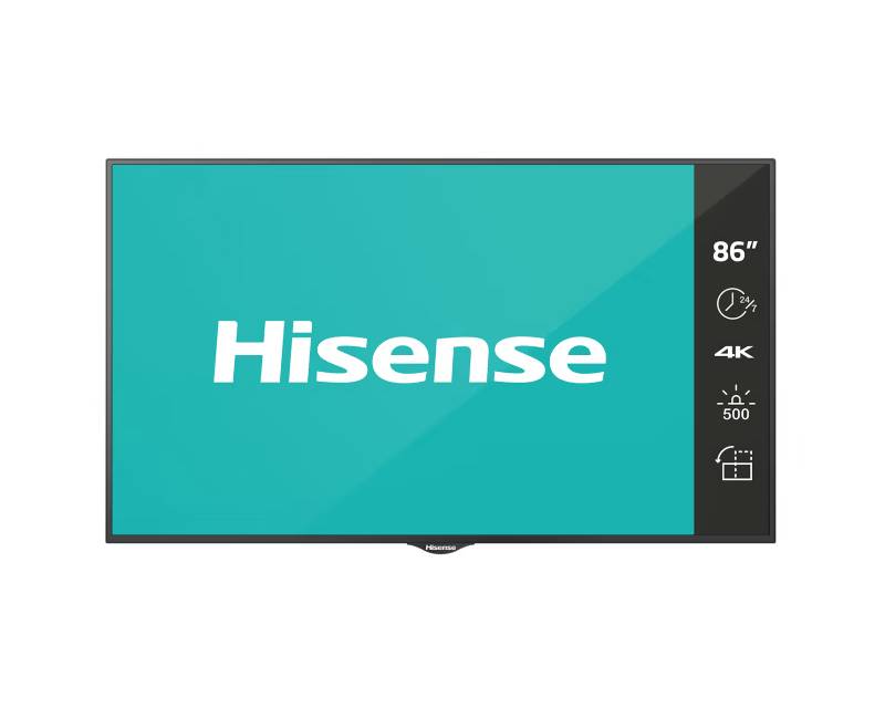 86 inča 86BM66AE 4K UHD 500 nita Digital Signage Display - 24/7 Operation