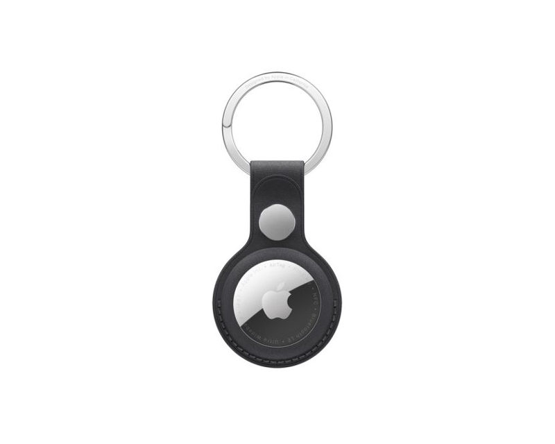AirTag FineWoven Key Ring - Black