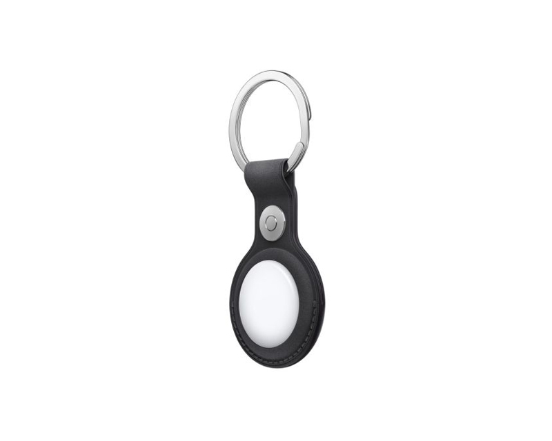 AirTag FineWoven Key Ring - Black