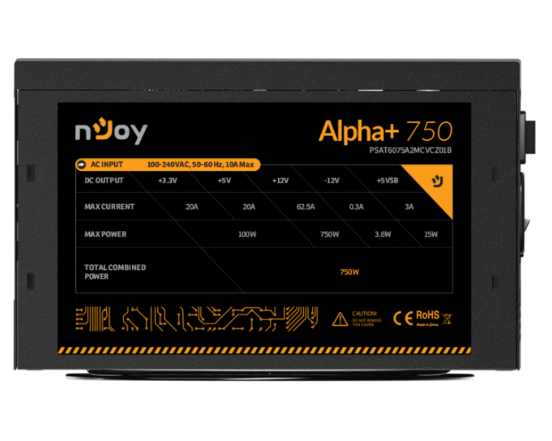 Alpha+ 750 750W napajanje (PSAT6075A2MCVCZ01B)