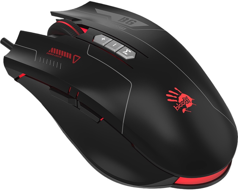 ES7 Bloody RGB Esports Gaming Optical USB crni miš