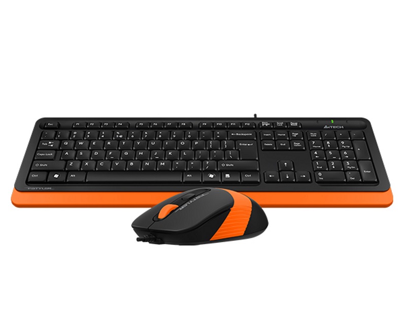 F1010 FSTYLER USB US narandžasta tastatura + USB narandžasti miš