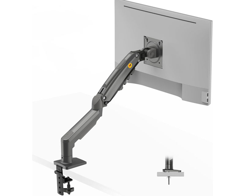 F80 stoni nosač za monitor mat crni 17-30 inča