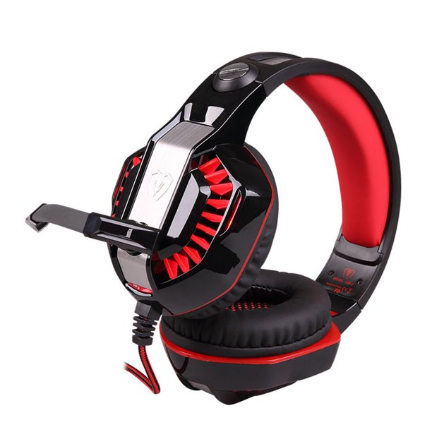 G2000 PRO Gaming slušalice sa mikrofonom crno-crvene