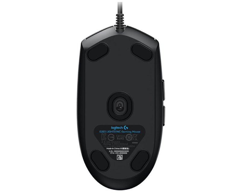 G203 Lightsync gaming crni miš