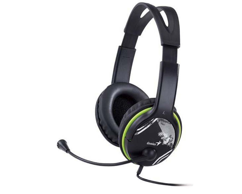 HS-400A Green slušalice sa mikrofonom
