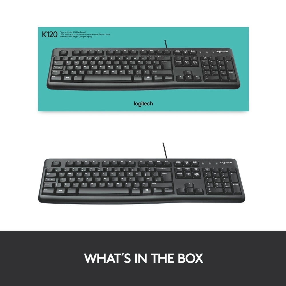K120 USB US tastatura Retail