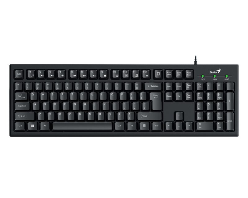 KB-100 USB US crna tastatura