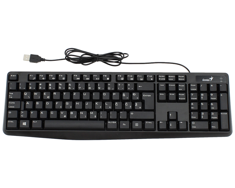 KB-117 USB YU crna tastatura