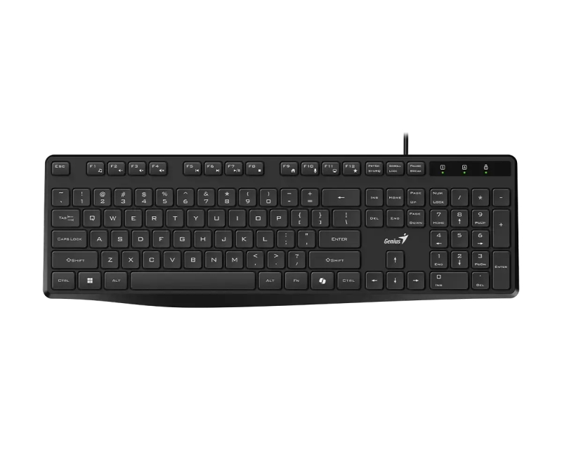 KB-117S Al Copilot USB US crna tastatura