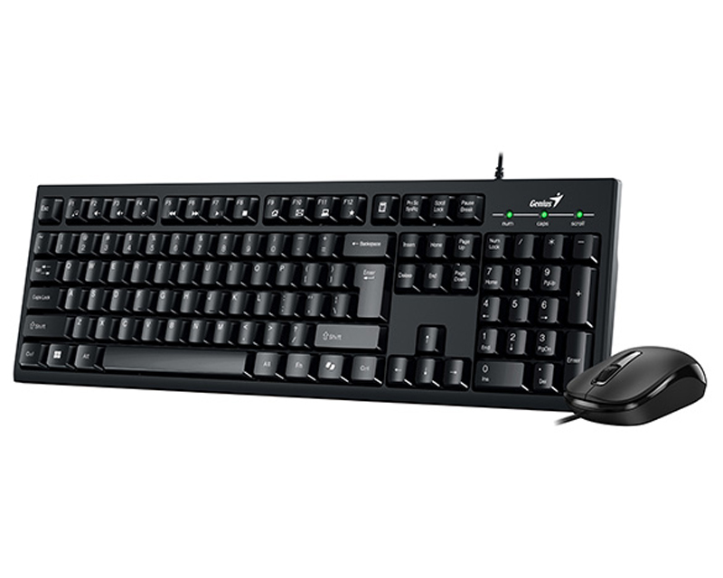 KM-100SE USB YU crna tastatura+ USB crni miš