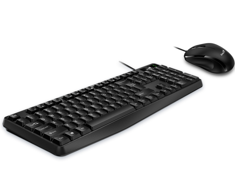 KM-170 USB YU crna tastatura+ USB crni miš