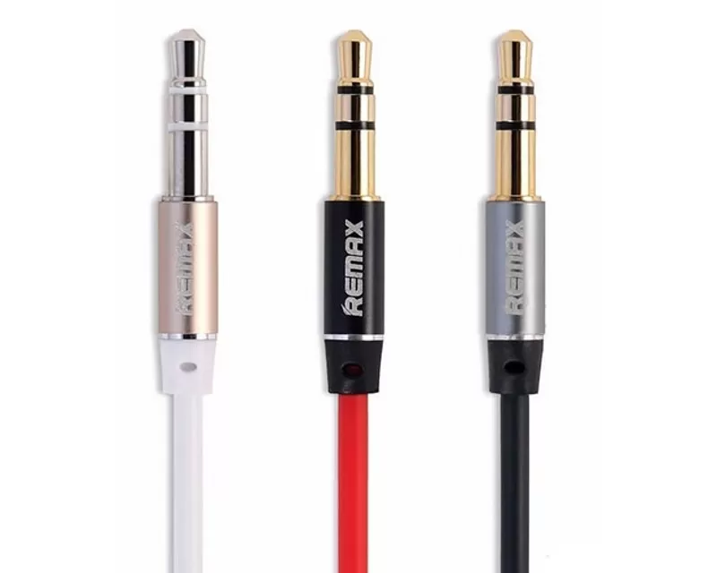 Kabl RL-L100 audio kabl  3.5mm-3.5mm MM 1m crni