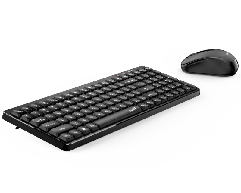 LuxeMate Q8100 Wireless USB YU crna tastatura + miš