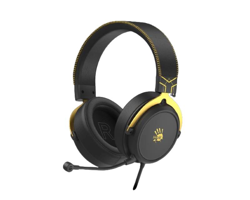M590i Bloody Virtual 7.1 (Sports Lime) Gaming slušalice crno/žute