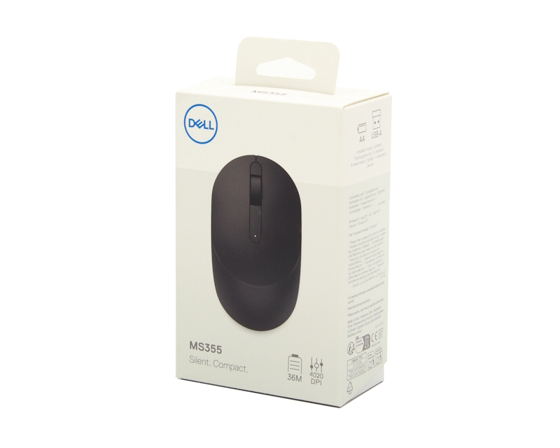 MS355 Pro Silent miš crni