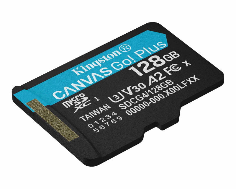 Memorijska kartica U3 V30 microSDXC 128GB Canvas Go Plus 200MB/s A2 SDCG4/128GBSP