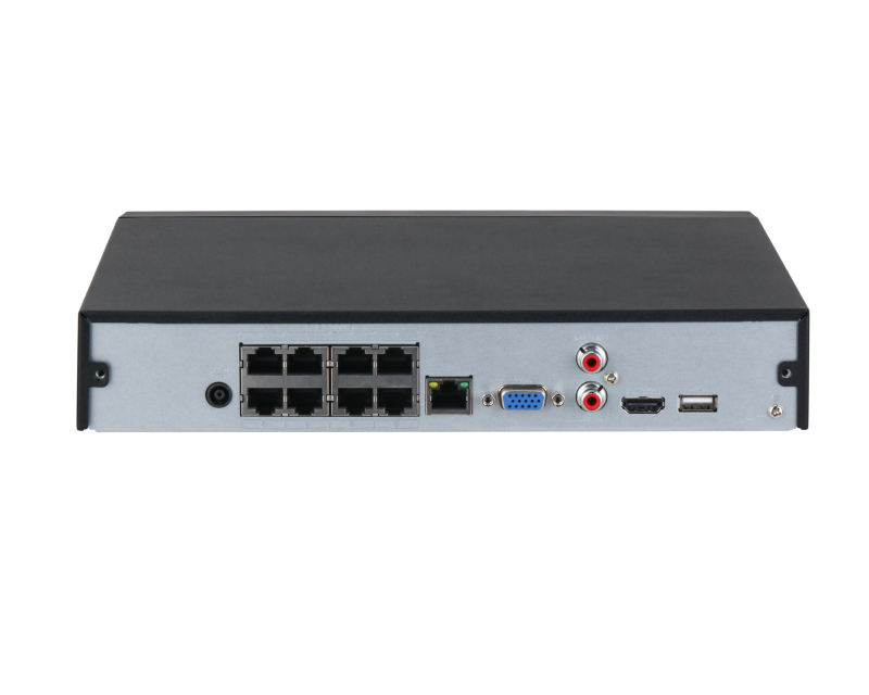 NVR4108HS-8P-4KS3 8CH Compact 1U 8PoE 1HDD Lite Network Video Recorder