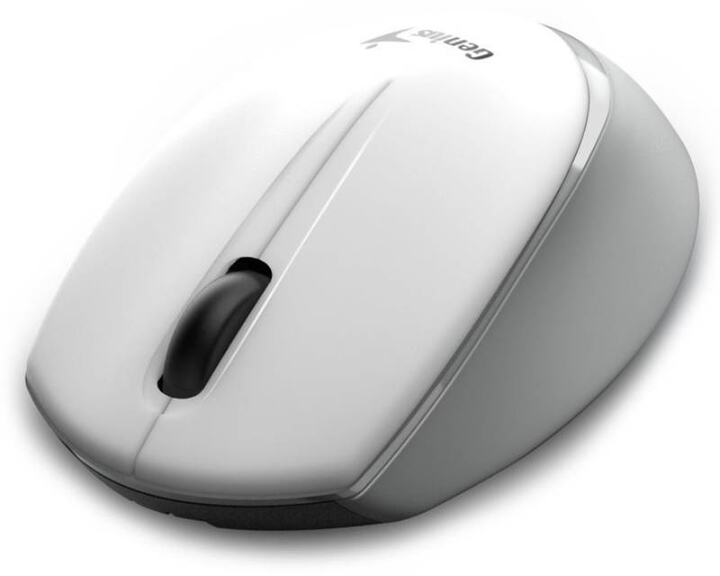 NX-7009 Wireless belo-sivi miš