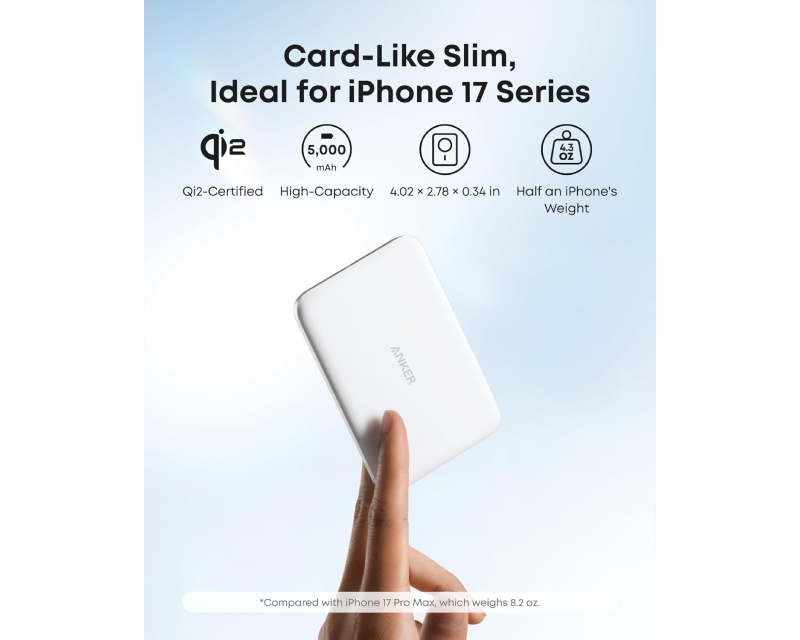 Nano 5000mAh, 20W, MagSafe Power Bank beli