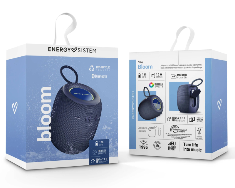Navy Bloom prenosni bluetooth zvučnik (M45829)