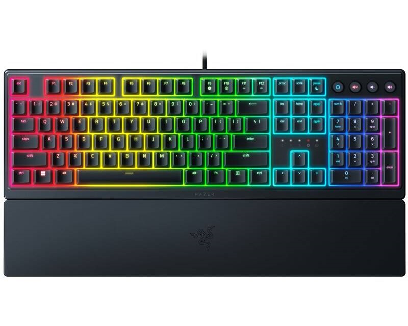 Ornata V3 RGB Gaming USB black keyboard