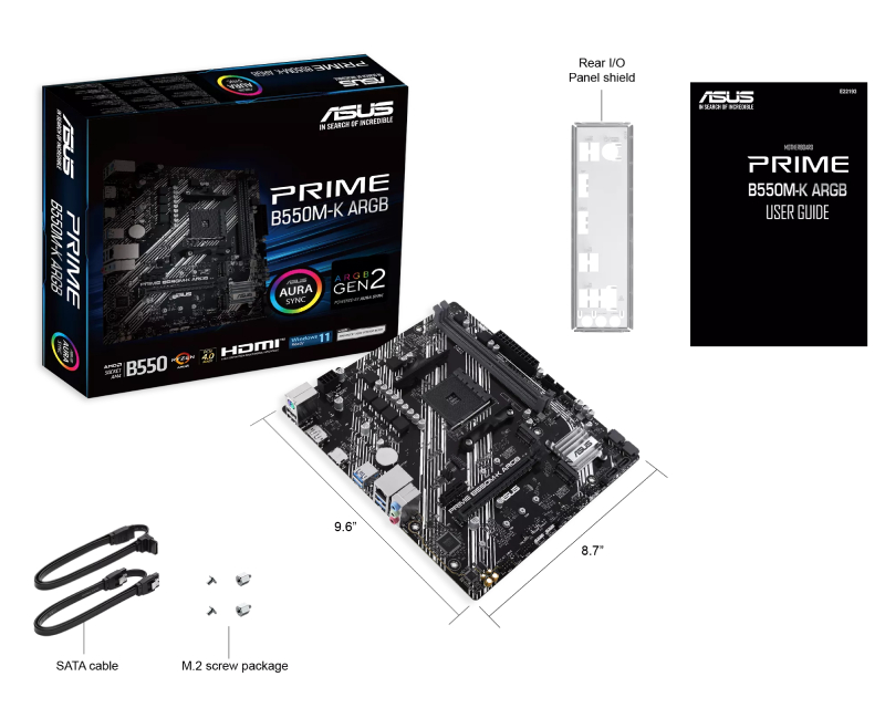 PRIME B550M-K ARGB