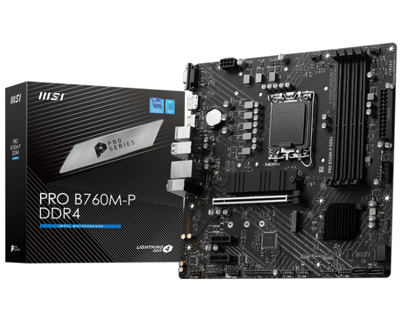 PRO B760M-P DDR4