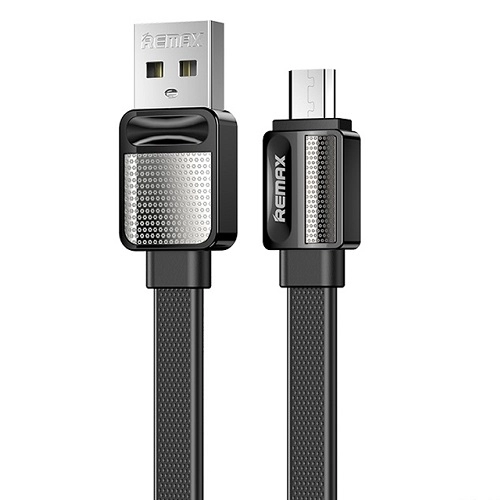 RC-154m Micro USB kabl platinum 2.4A 1m crni