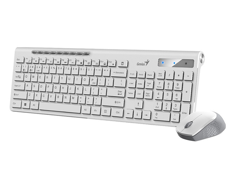 SlimStar 8230 Wireless USB YU bela tastatura+ miš