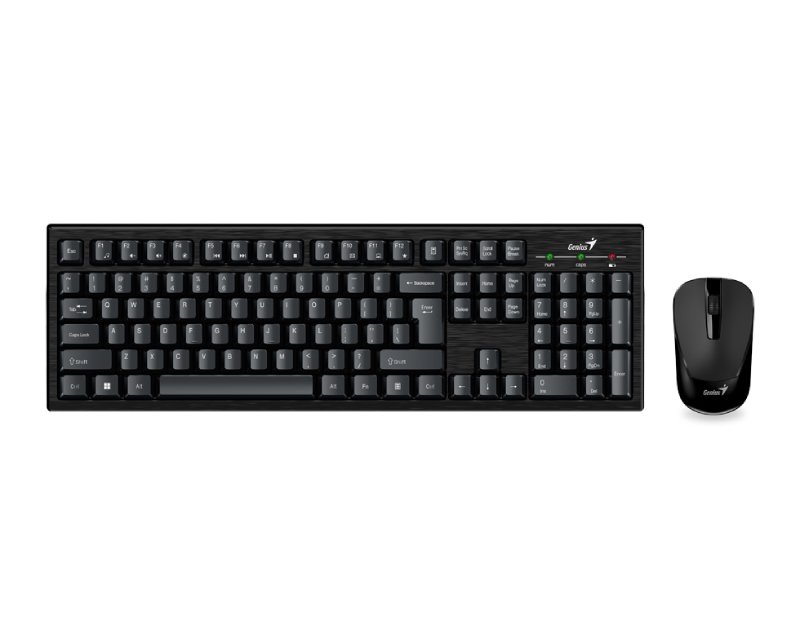 Smart KM-8101 Wireless USB US crna tastatura + miš