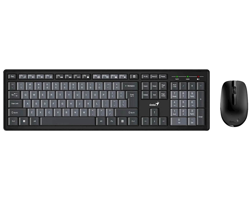 Smart KM-8200 Wireless USB US crna tastatura + miš