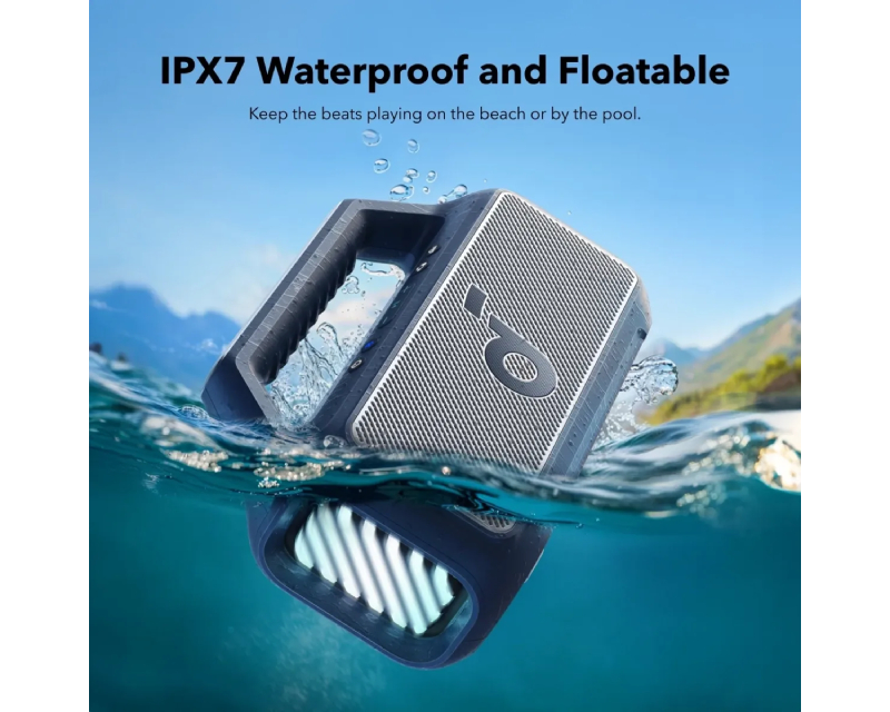 Soundcore Boom 2 80W 2.1 prenosivi bluetooth IPX7 zvučnik plavi