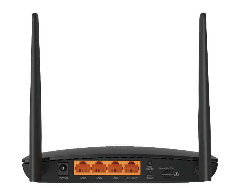 TL-MR6400 300Mbps Wireless N 3G/4G LTE Ruter, 1x Micro SIM Card Slot