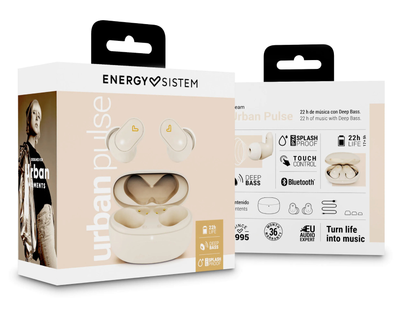 Urban Pulse Cream True Wireless bežične slušalice (M45528)