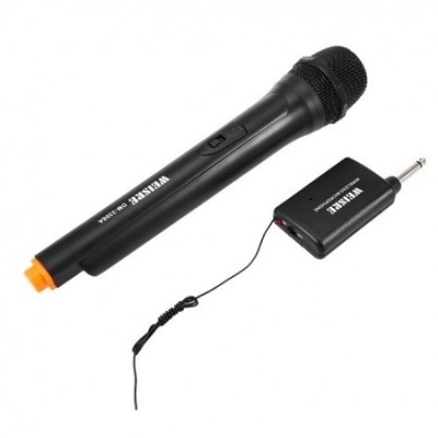 WEISRE DM-3308A Professional VHF Wireless mikrofon crni