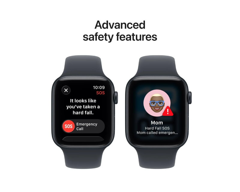 Watch SE 3 GPS  44mm Midnight Aluminium Case with Midnight Sport Band - M/L (mehq4rk/a)