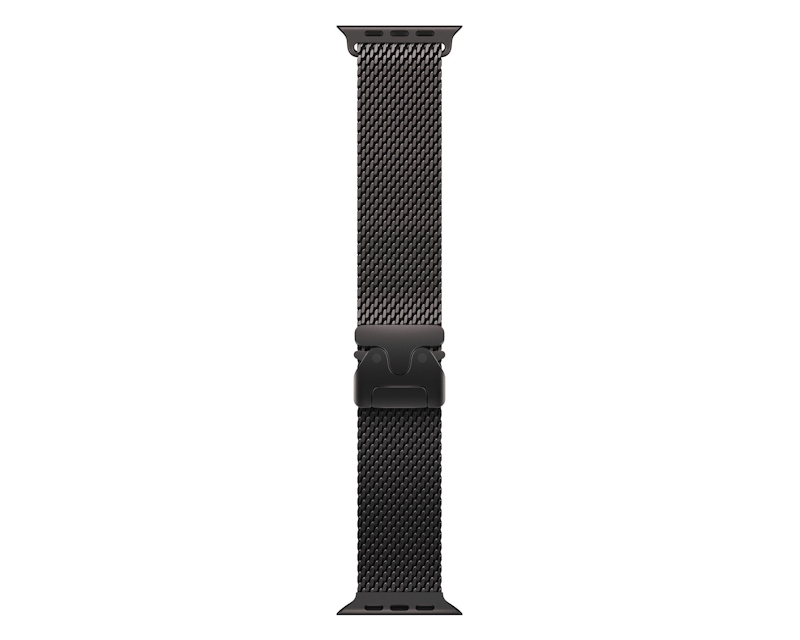 Watch Ultra2 v2 Cellular 49mm Black Titanium Case with Black Titanium Milanese Loop - M (mx5u3se/a)