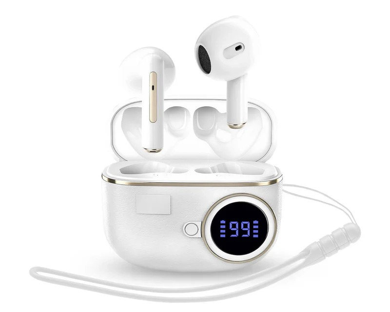 White Chargeview TWS Bežične slušalice bele (M50048)