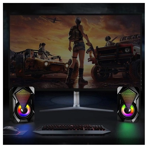 X2 RGB USB zvučnici crni
