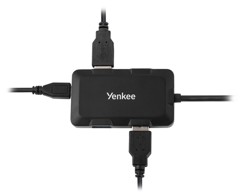 YHB 4341BK Hub 4x USB 3.0