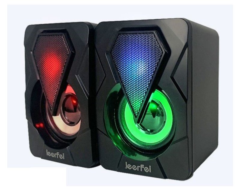 YST-1046 USB RGB zvučnici crni