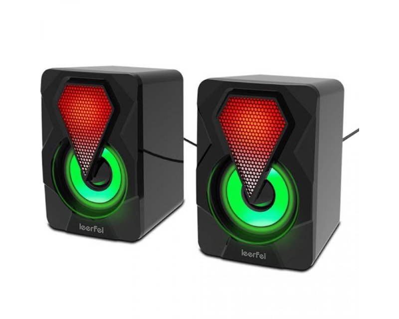 YST-1046 USB RGB zvučnici crni